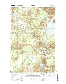 Deer Lake West 2016 topographic map thumbnail