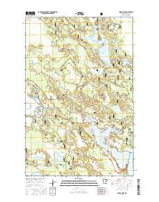 Dixon Lake 2016 topographic map thumbnail