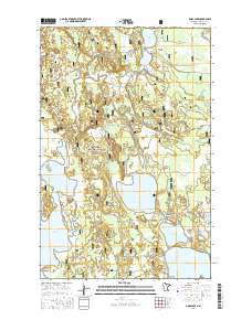 Dora Lake 2016 topographic map thumbnail