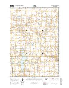 Dry Wood Lake 2016 topographic map thumbnail