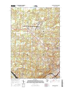 Duluth Heights 2016 topographic map thumbnail