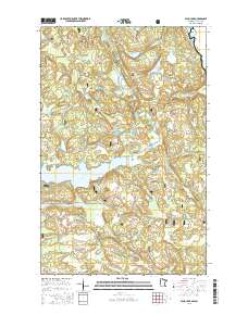 Echo Lake 2016 topographic map thumbnail