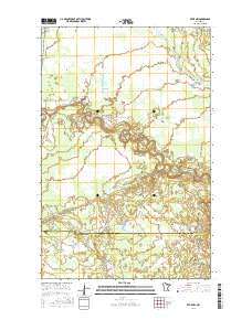 Effie NW 2016 topographic map thumbnail
