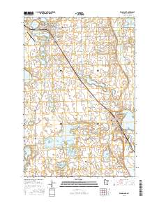Elbow Lake 2016 topographic map thumbnail
