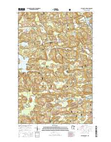 Elephant Lake 2016 topographic map thumbnail