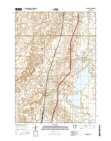 Ellendale 2016 topographic map thumbnail