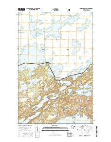 Ensign Lake West 2016 topographic map thumbnail