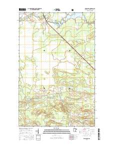 Ericsburg 2016 topographic map thumbnail