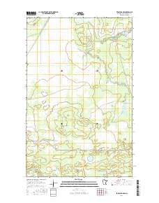 Ericsburg NW 2016 topographic map thumbnail