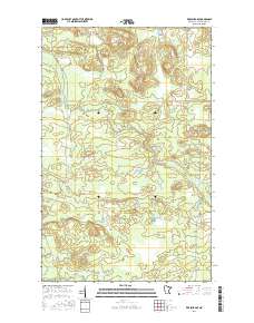 Ericsburg SE 2016 topographic map thumbnail