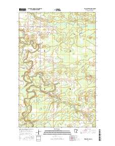 Ericsburg SW 2016 topographic map thumbnail