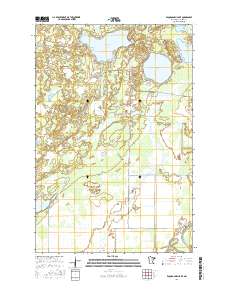 Esquagamah Lake 2016 topographic map thumbnail