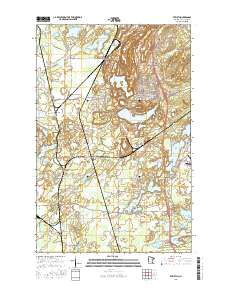Eveleth 2016 topographic map thumbnail