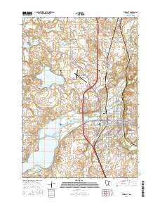 Faribault 2016 topographic map thumbnail