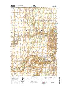 Fertile 2016 topographic map thumbnail