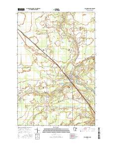 Floodwood 2016 topographic map thumbnail