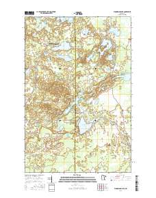 Floodwood Lake 2016 topographic map thumbnail