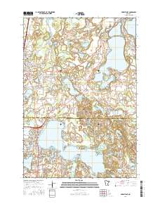 Forest Lake 2016 topographic map thumbnail