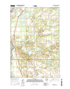 Fort Ripley 2016 topographic map thumbnail