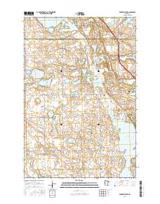 Fourmile Lake 2016 topographic map thumbnail