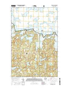 Friday Bay 2016 topographic map thumbnail