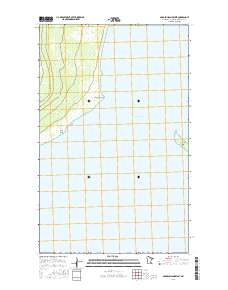 Garden Island West 2016 topographic map thumbnail