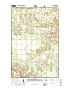 Gheen NW 2016 topographic map thumbnail