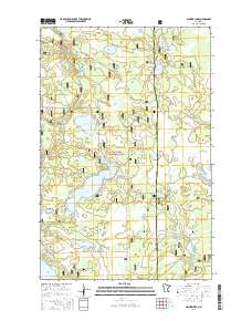 Gimmer Lake 2016 topographic map thumbnail