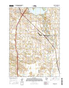 Glenville 2016 topographic map thumbnail