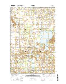 Gonvick 2016 topographic map thumbnail
