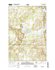 Grant Lake 2016 topographic map thumbnail