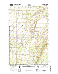 Greenbush SE 2016 topographic map thumbnail