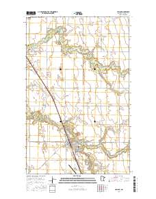 Hallock 2016 topographic map thumbnail