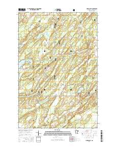 Harris Lake 2016 topographic map thumbnail