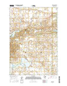 Hawick 2016 topographic map thumbnail