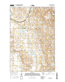 Hawley SE 2016 topographic map thumbnail