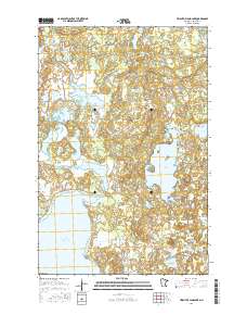 Height of Land Lake 2016 topographic map thumbnail