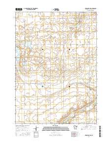 Heron Lake NE 2016 topographic map thumbnail