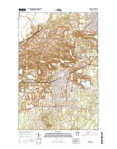 Hibbing 2016 topographic map thumbnail
