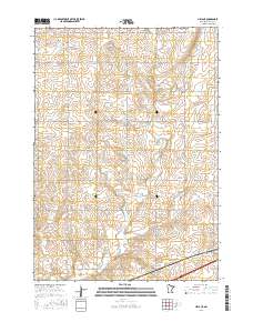 Hills NE 2016 topographic map thumbnail