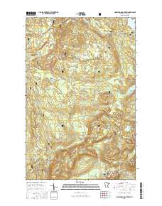Honeymoon Mountain 2016 topographic map thumbnail