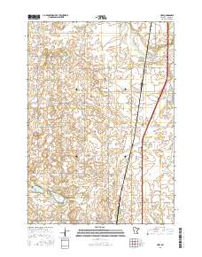 Hope 2016 topographic map thumbnail