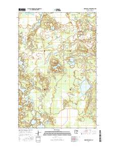 Horsehead Lake 2016 topographic map thumbnail