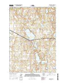Howard Lake 2016 topographic map thumbnail