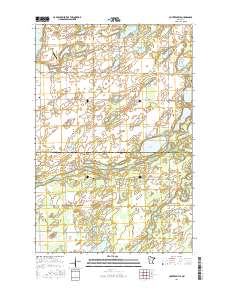 Huntersville 2016 topographic map thumbnail