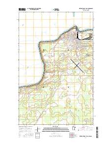 International Falls 2016 topographic map thumbnail