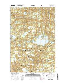 Isabella Lake 2016 topographic map thumbnail