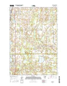 Isanti 2016 topographic map thumbnail
