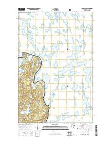 Jackfish Lake 2016 topographic map thumbnail