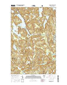 Johnson Lake 2016 topographic map thumbnail
